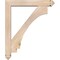 Ekena Millwork Imperial Arts and Crafts Smooth Bracket w/ Offset Brace, Douglas Fir, 5 1/2"W x 30"D x 36"H BKT0604X30X36IMP03SDF - alternate 3